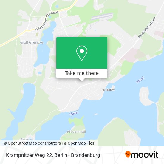 Карта Krampnitzer Weg 22