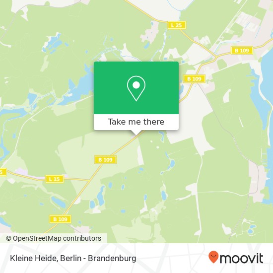 Kleine Heide map