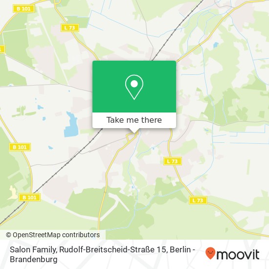 Карта Salon Family, Rudolf-Breitscheid-Straße 15