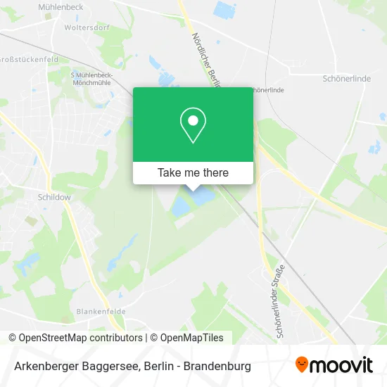 Arkenberger Baggersee map