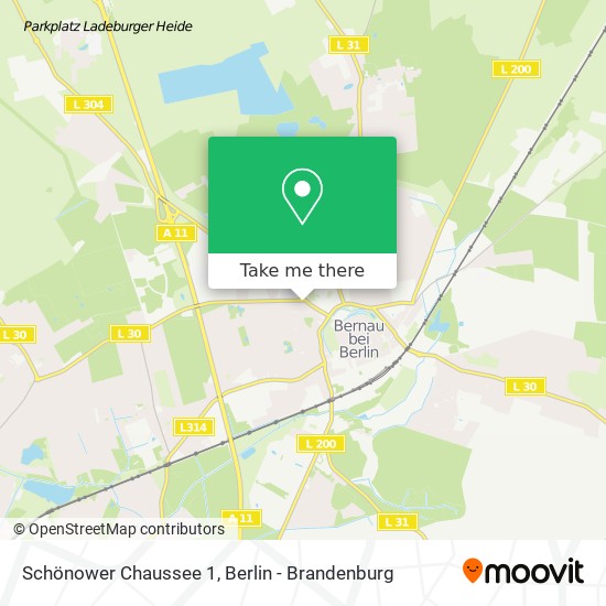 Карта Schönower Chaussee 1