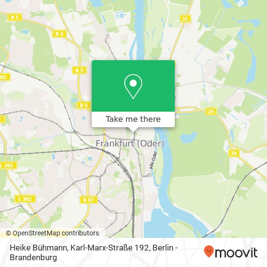 Карта Heike Bühmann, Karl-Marx-Straße 192