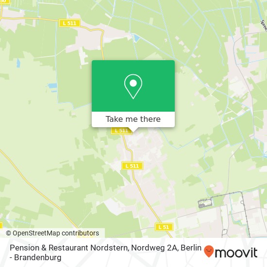 Pension & Restaurant Nordstern, Nordweg 2A map