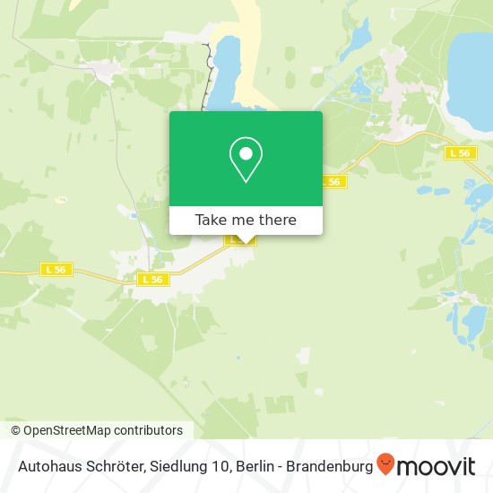 Autohaus Schröter, Siedlung 10 map