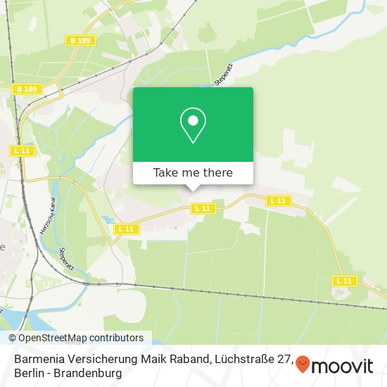 Barmenia Versicherung Maik Raband, Lüchstraße 27 map