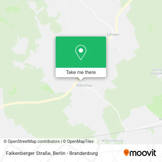 Карта Falkenberger Straße