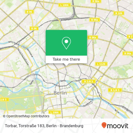 Torbar, Torstraße 183 map