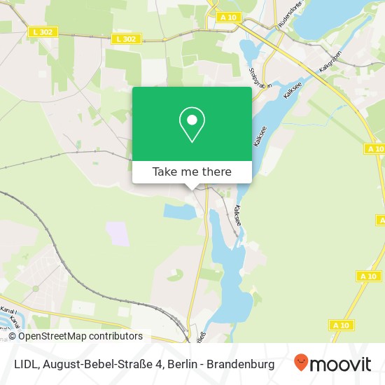 LIDL, August-Bebel-Straße 4 map