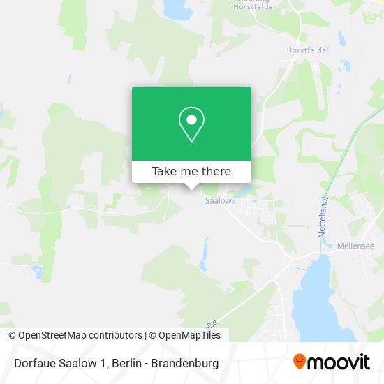 Dorfaue Saalow 1 map