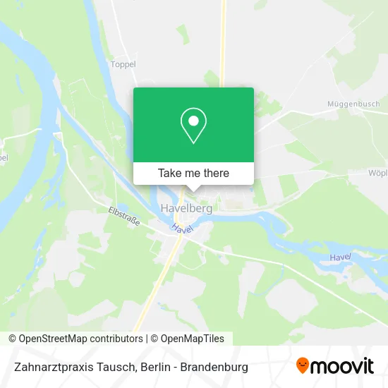 Карта Zahnarztpraxis Tausch