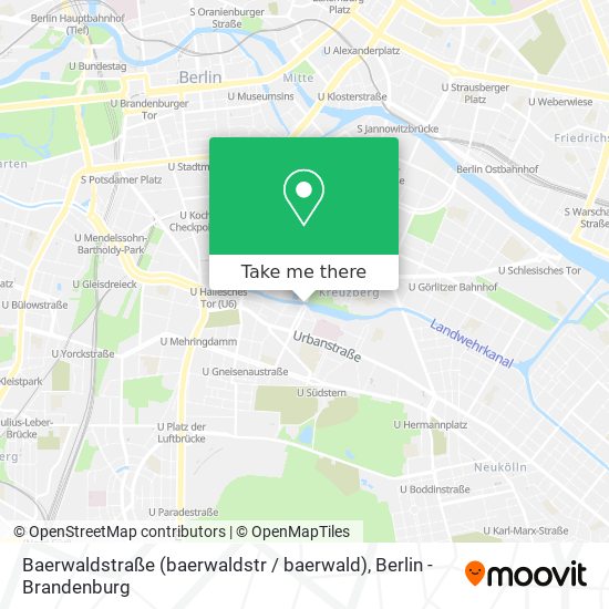 Карта Baerwaldstraße (baerwaldstr / baerwald)