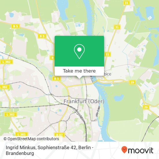 Ingrid Minkus, Sophienstraße 42 map