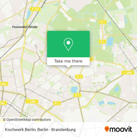 Карта Kochwerk.Berlin
