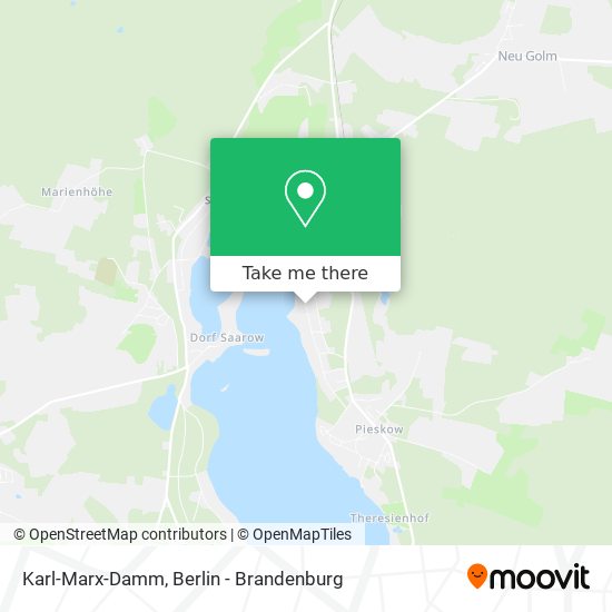 Карта Karl-Marx-Damm