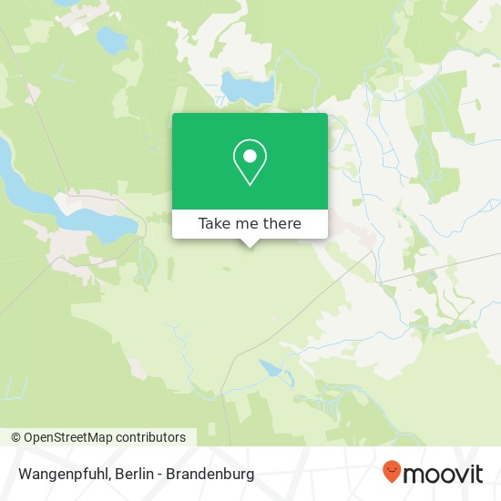 Карта Wangenpfuhl