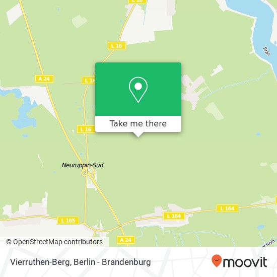 Vierruthen-Berg map