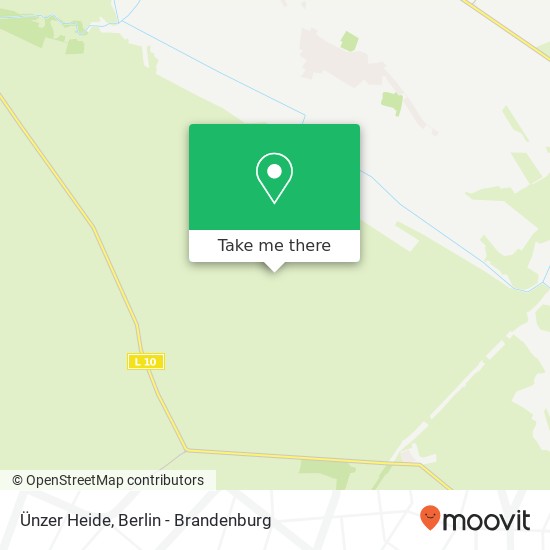 Ünzer Heide map