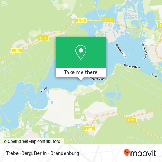 Trebel-Berg map