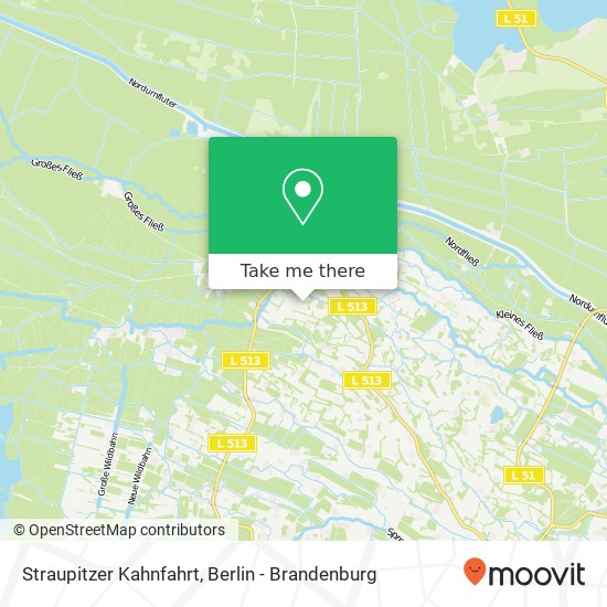 Straupitzer Kahnfahrt map