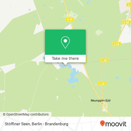 Stöffiner Seen map