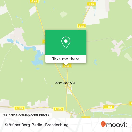 Stöffiner Berg map