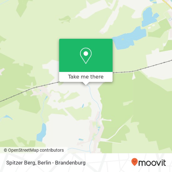 Spitzer Berg map