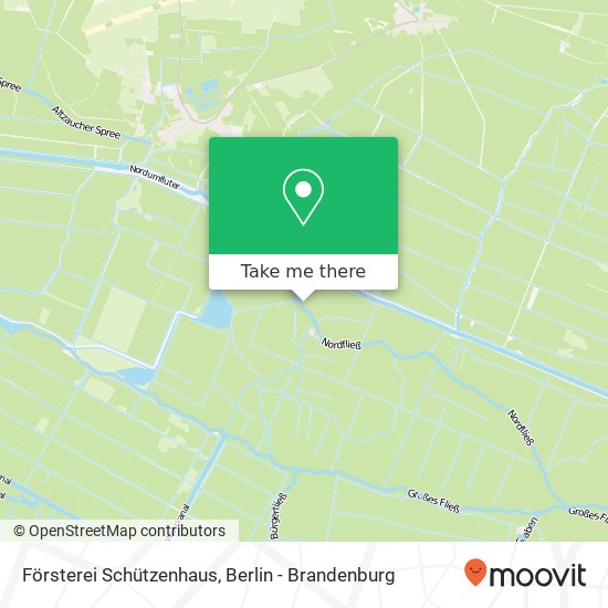 Försterei Schützenhaus map