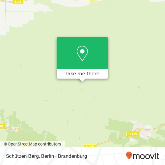 Schützen-Berg map