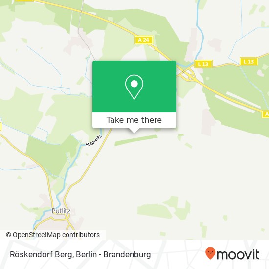 Röskendorf Berg map