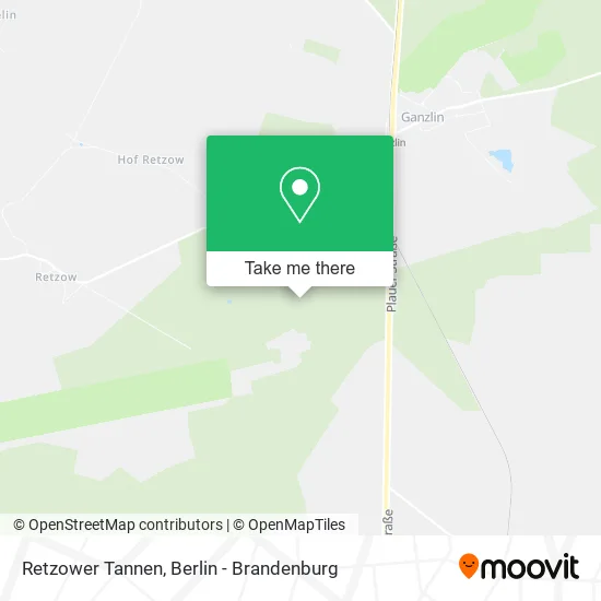 Карта Retzower Tannen