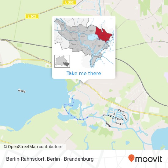 Карта Berlin-Rahnsdorf