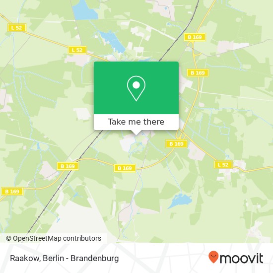 Raakow map