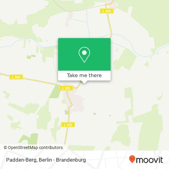 Карта Padden-Berg