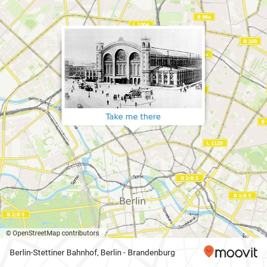 Карта Berlin-Stettiner Bahnhof