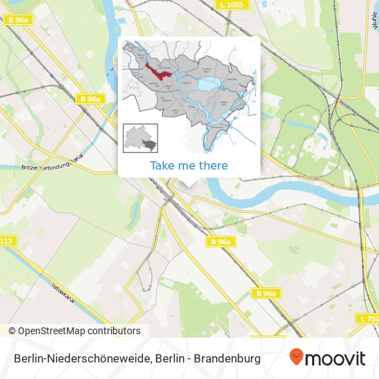 Карта Berlin-Niederschöneweide