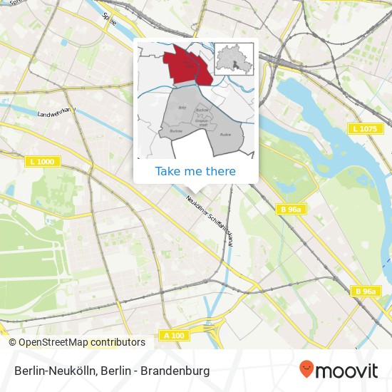Berlin-Neukölln map