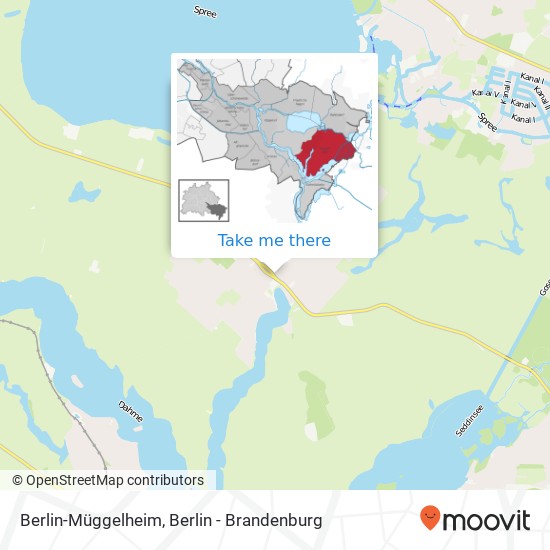 Карта Berlin-Müggelheim