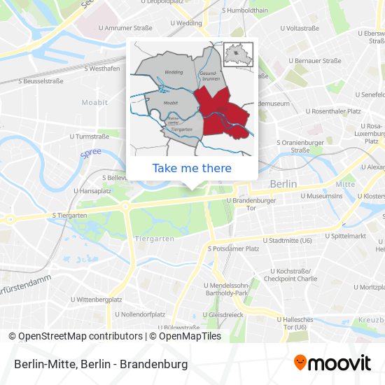 Berlin-Mitte map