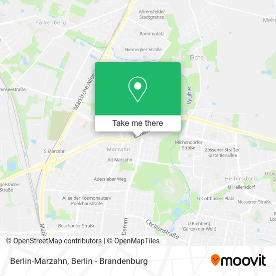 Карта Berlin-Marzahn