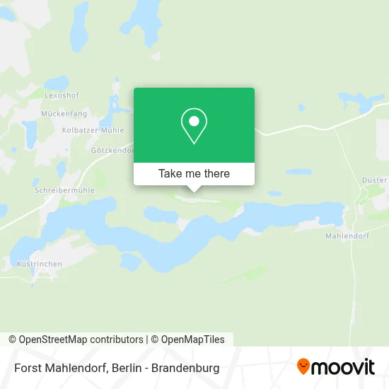 Forst Mahlendorf map