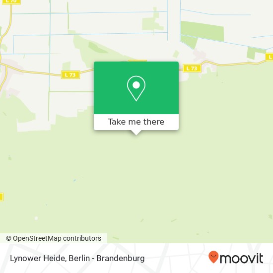Lynower Heide map