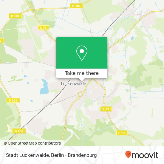 Stadt Luckenwalde map