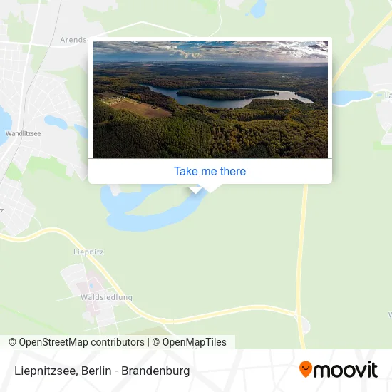 Карта Liepnitzsee