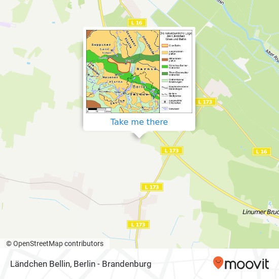 Ländchen Bellin map