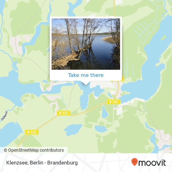 Klenzsee map