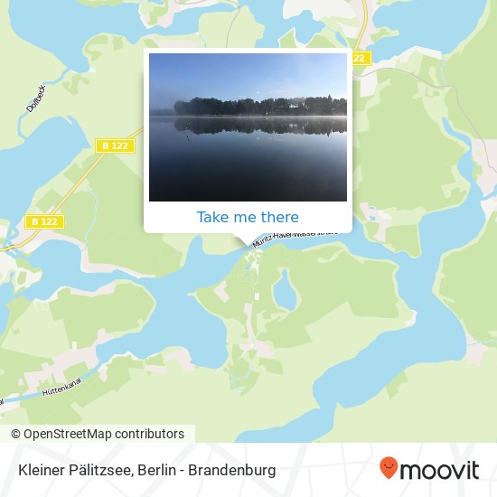 Kleiner Pälitzsee map