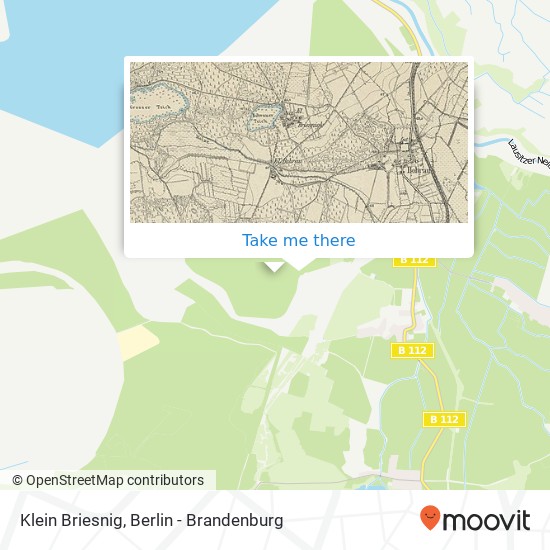 Klein Briesnig map
