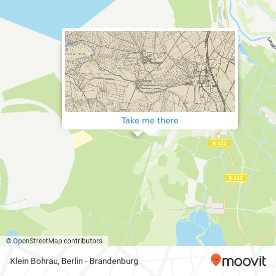 Карта Klein Bohrau