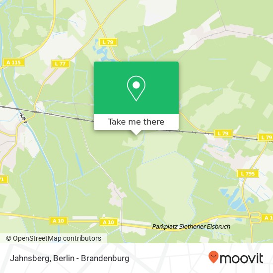 Jahnsberg map