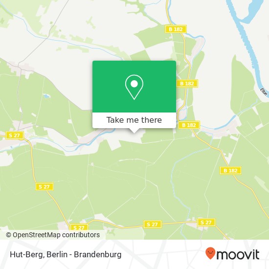 Карта Hut-Berg